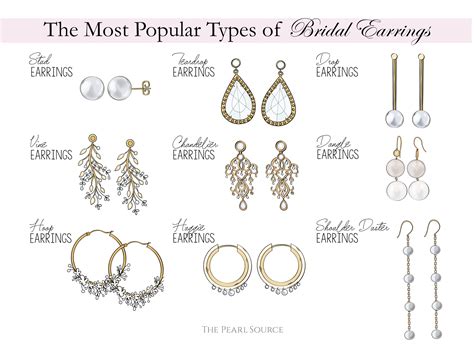 Types of Earrings with Crystals