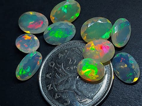 Types of Faceted Opal