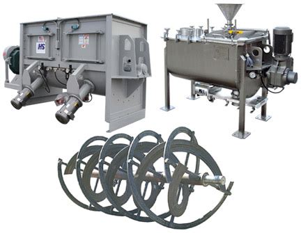 Types of Feed Horizontal Mixers