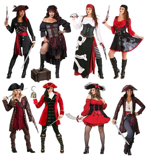 Types of Female Pirate Costumes