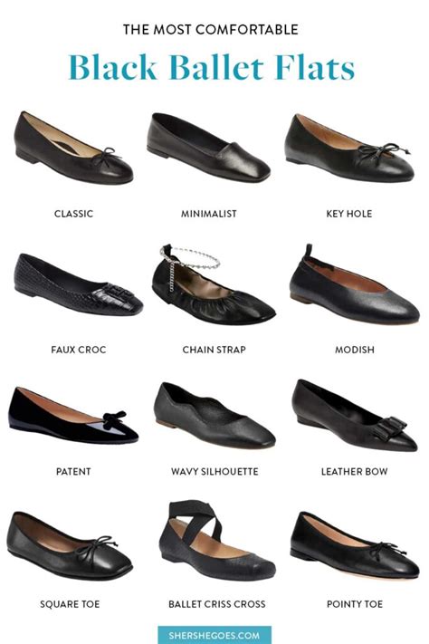 Types of Flats for Women