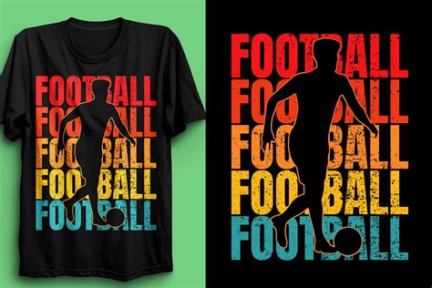 Types of Football T-Shirt Designs