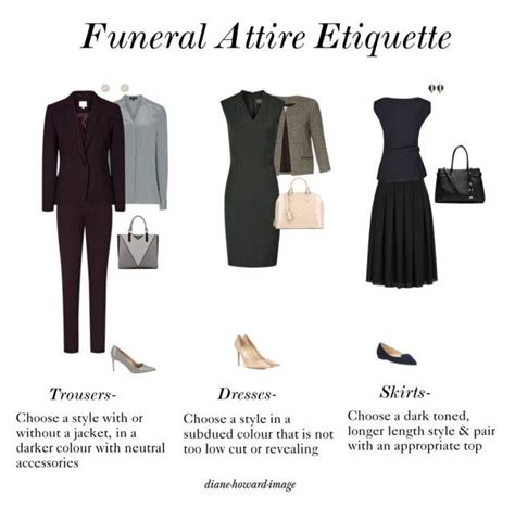 Types of Funeral Dresses for Ladies