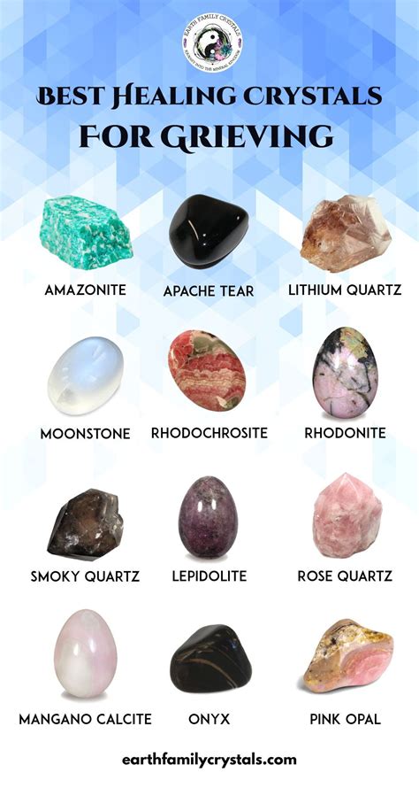 Types of Gemstones for Grieving