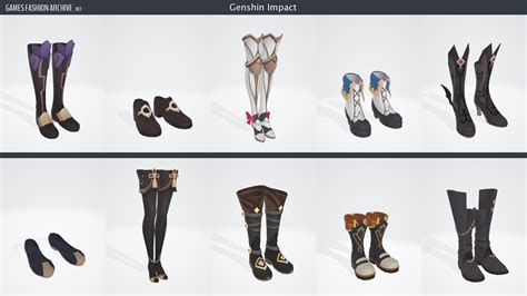 Types of Genshin Shoes