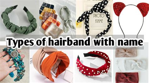 Types of Girls' Headband Hair Pieces