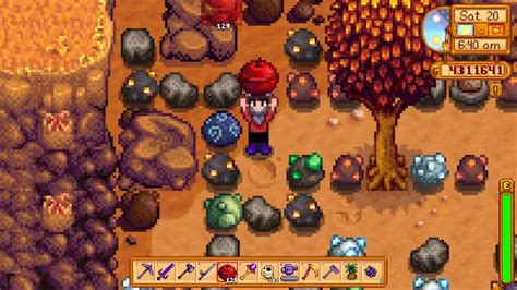 Types of Granite in Stardew Valley