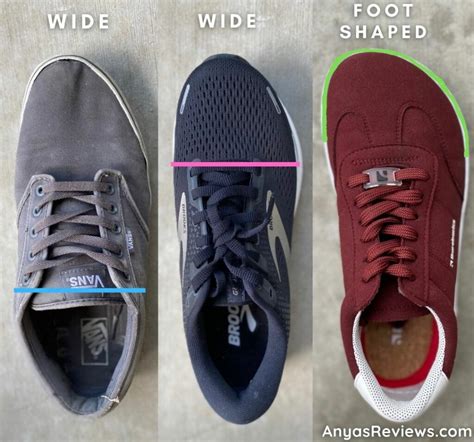 Types of Gym Shoes for Wide Feet