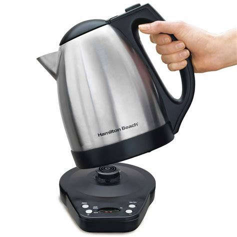 Types of Hamilton Beach Water Kettles