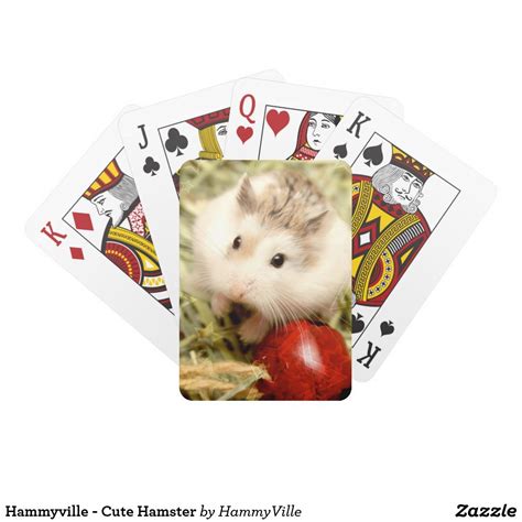 Types of Hamster Playing Cards