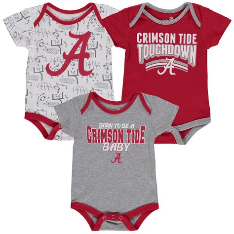 Types of Infant Alabama Crimson Tide Clothes