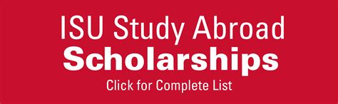 Types of Iowa State Study Abroad Scholarships