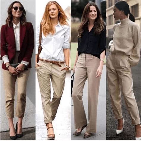 Types of Khaki Shirts for Ladies