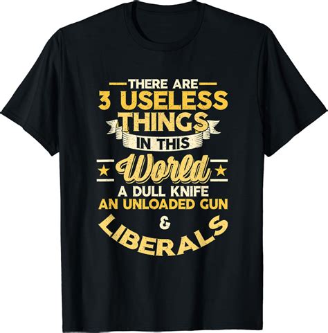 Types of Liberal T-Shirts