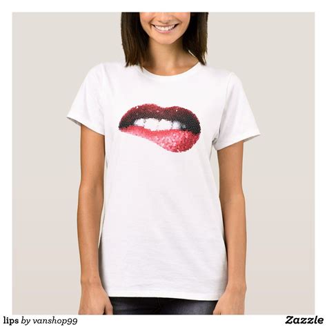 Types of Lips on T-shirts