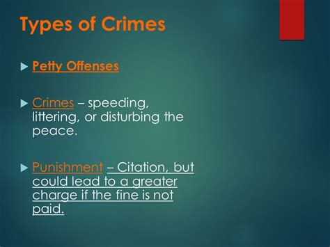 Types of Littering Offenses