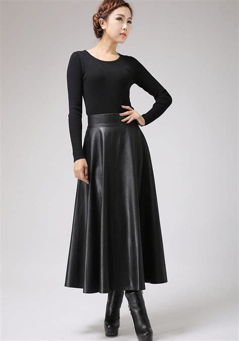 Types of Long Black Skirts