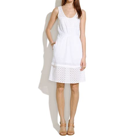 Types of Madewell White Dresses