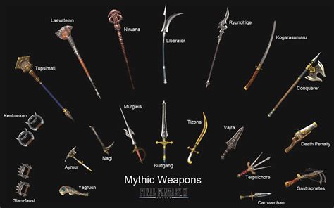 Types of Magical Weapons