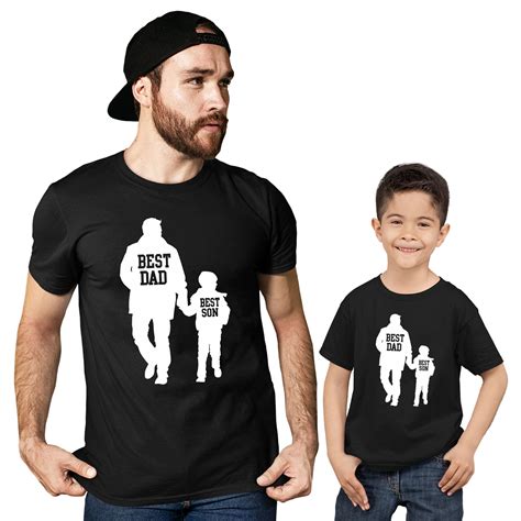 Types of Matching Dad and Son Shirts