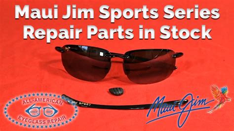 Types of Maui Jim Repairs