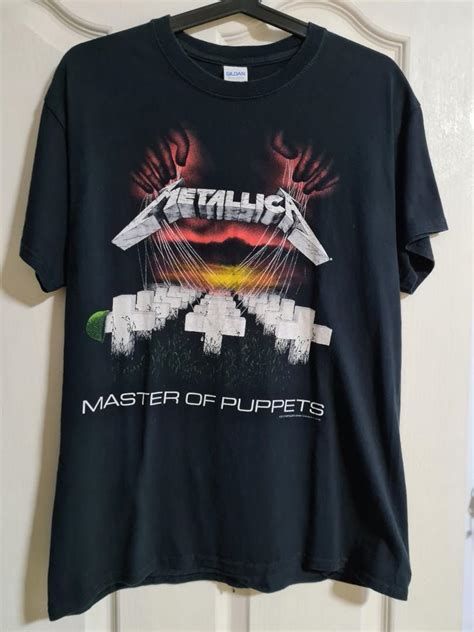 Types of Metallica Master of Puppets T-Shirts