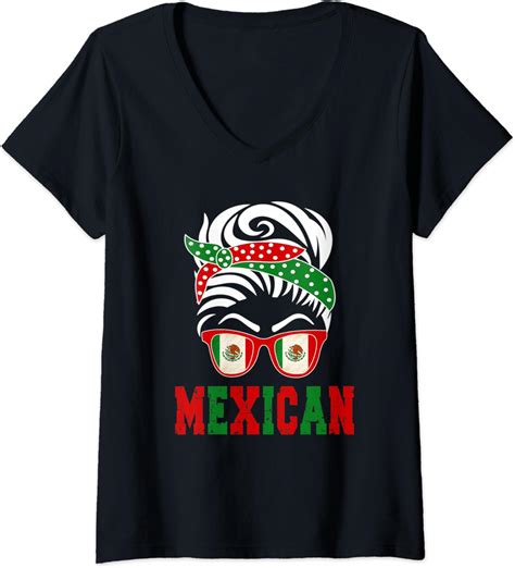 Types of Mexico Shirt Womens