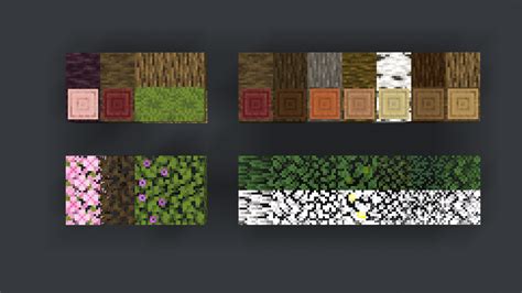 Types of Minecraft Leaves