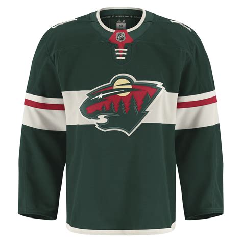 Types of Minnesota Wild Jerseys