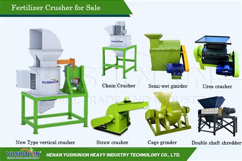 Types of NPK Fertilizer Crushers