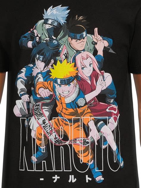 Types of Naruto Shirts Walmart