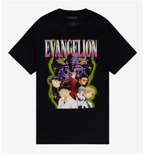 Types of Neon Genesis Evangelion Shirts