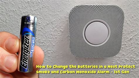 Types of Nest Smoke Alarm Batteries