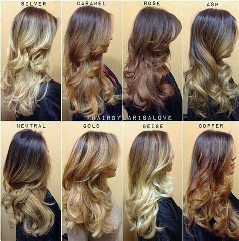 Types of Ombre Hair Blonde