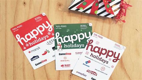 Types of Online Gift Cards