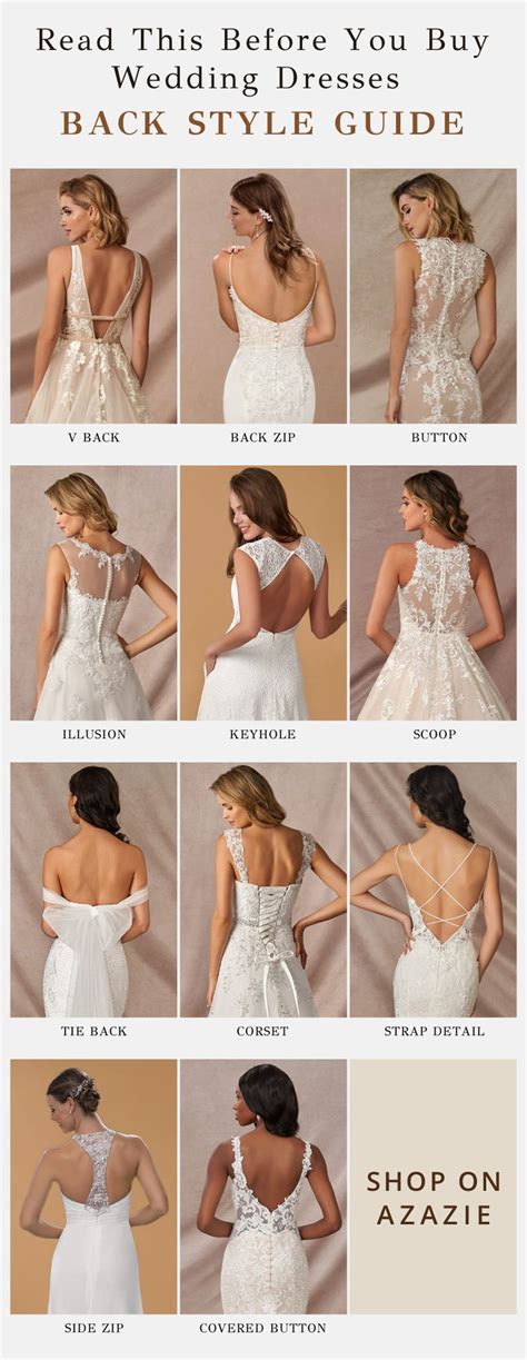 Types of Open Back Dresses