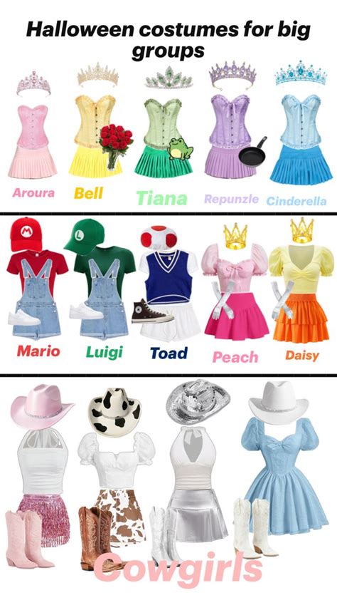 Types of Outfit Costumes