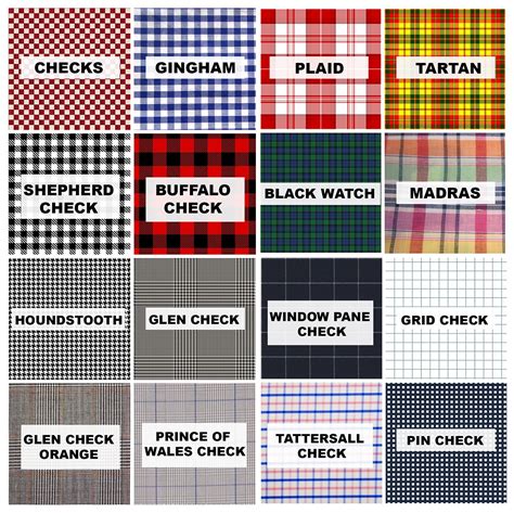 Types of Plaid Shirts