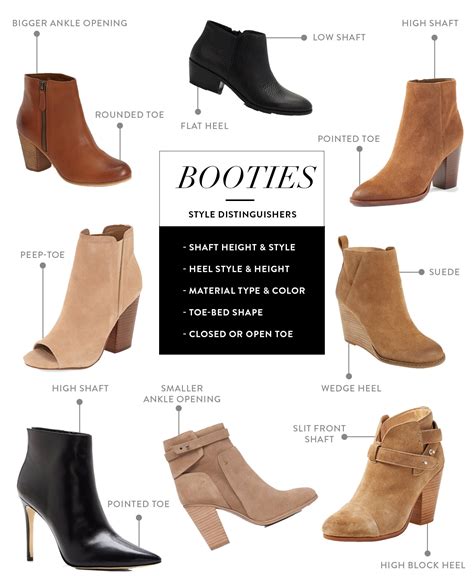 Types of Pointed Toe Ankle Boots