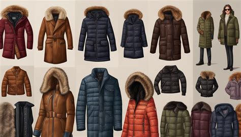 Types of Puffy Coats