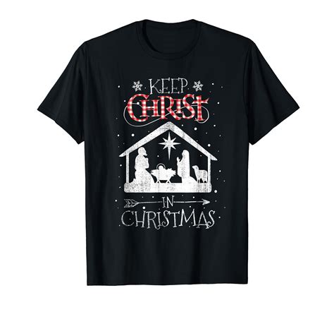 Types of Religious Christmas Tee Shirts