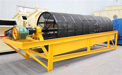 Types of Rotary Drum Screening Machines