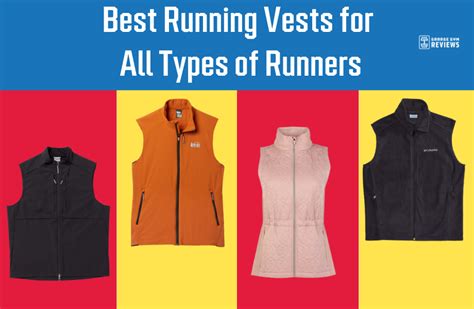 Types of Runners Vests