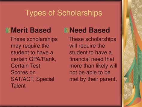 Types of Scholarships That Pay for Housing