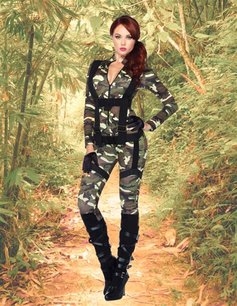 Types of Sexy Army Women Costume