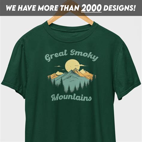 Types of Smoky Mountain T-Shirts