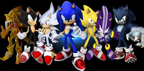 Types of Sonic X Forms