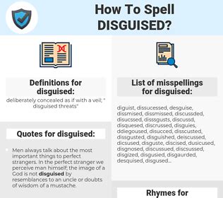 Types of Spell Disguise