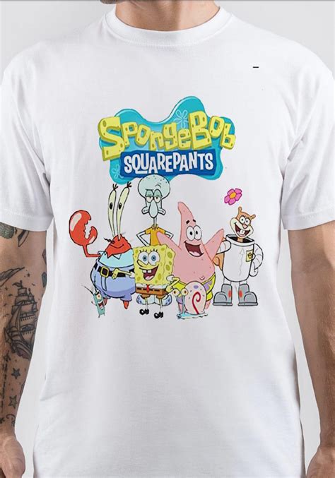 Types of SpongeBob SquarePants Tee Shirts