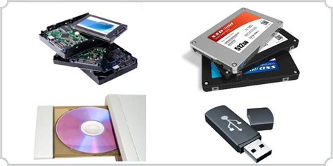 Types of Storage Devices